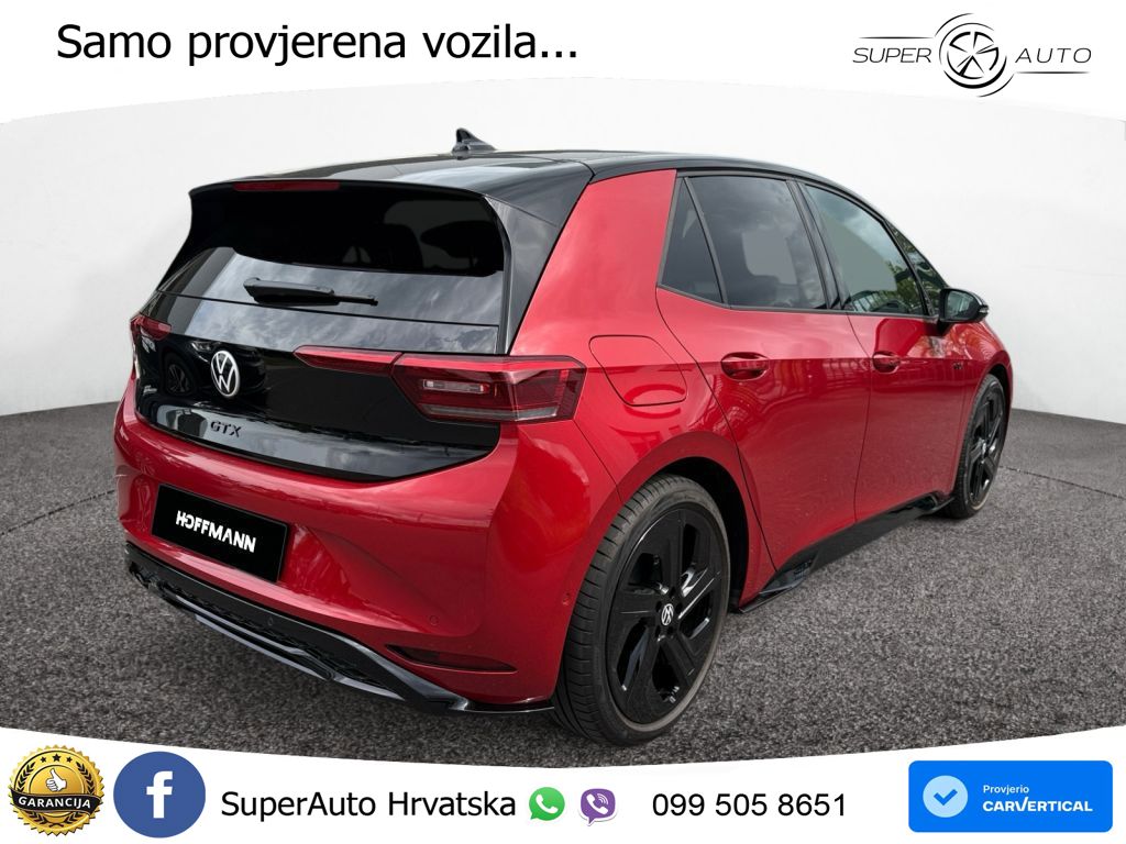 Volkswagen ID.3 GTX 84 kWh (286 KS) LED+GR SJED+ACC