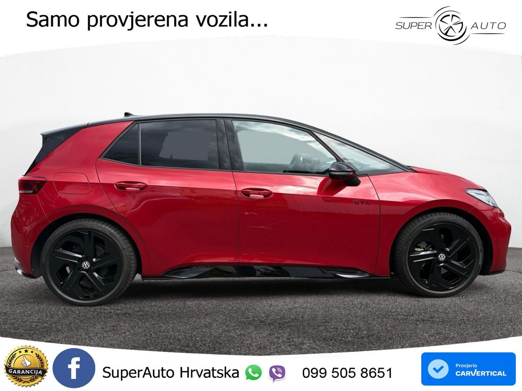 Volkswagen ID.3 GTX 84 kWh (286 KS) LED+GR SJED+ACC