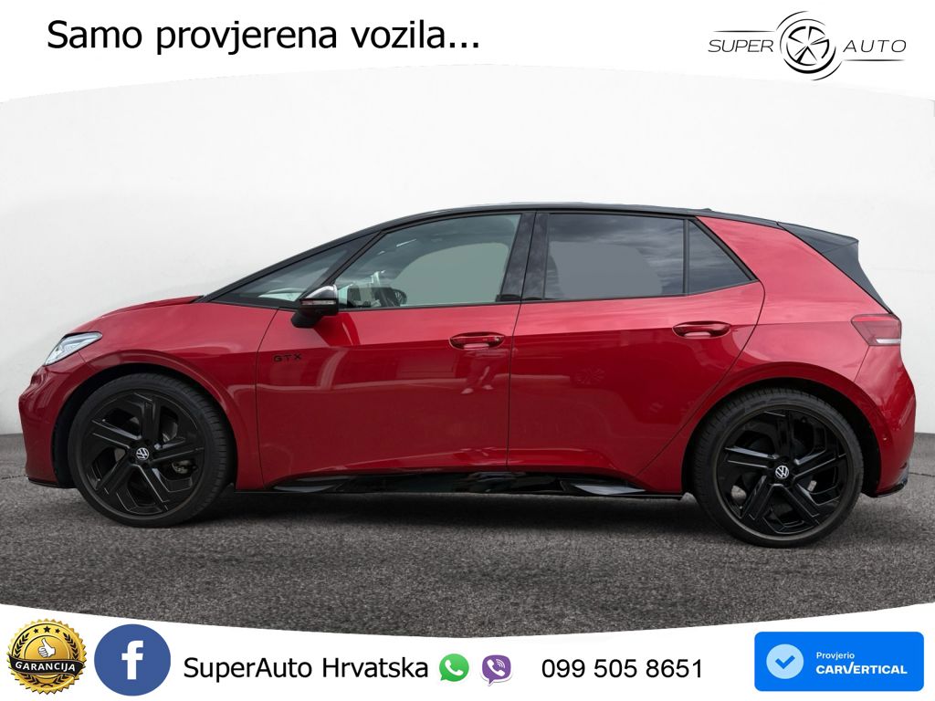 Volkswagen ID.3 GTX 84 kWh (286 KS) LED+GR SJED+ACC
