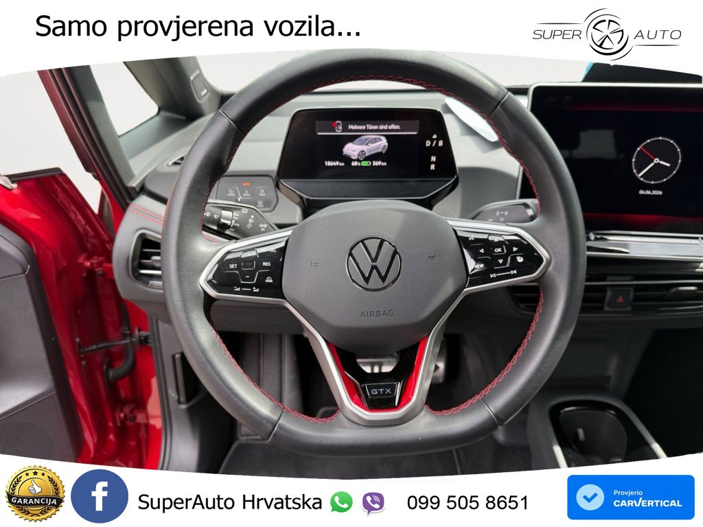 Volkswagen ID.3 GTX 84 kWh (286 KS) LED+GR SJED+ACC