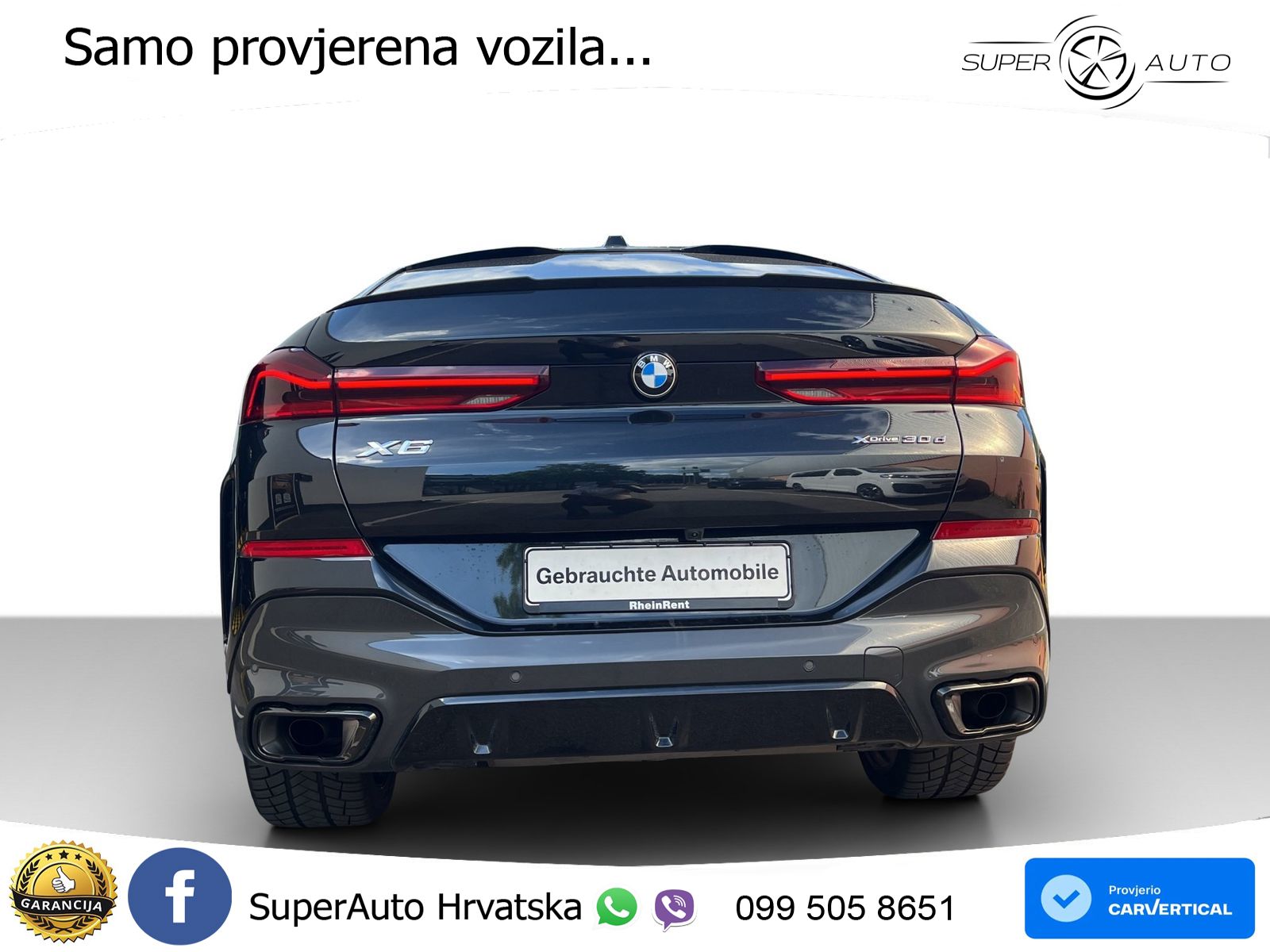 BMW X6 30d (298 KS) xDrive Steptronic M Sport LED+GR SJED+ACC