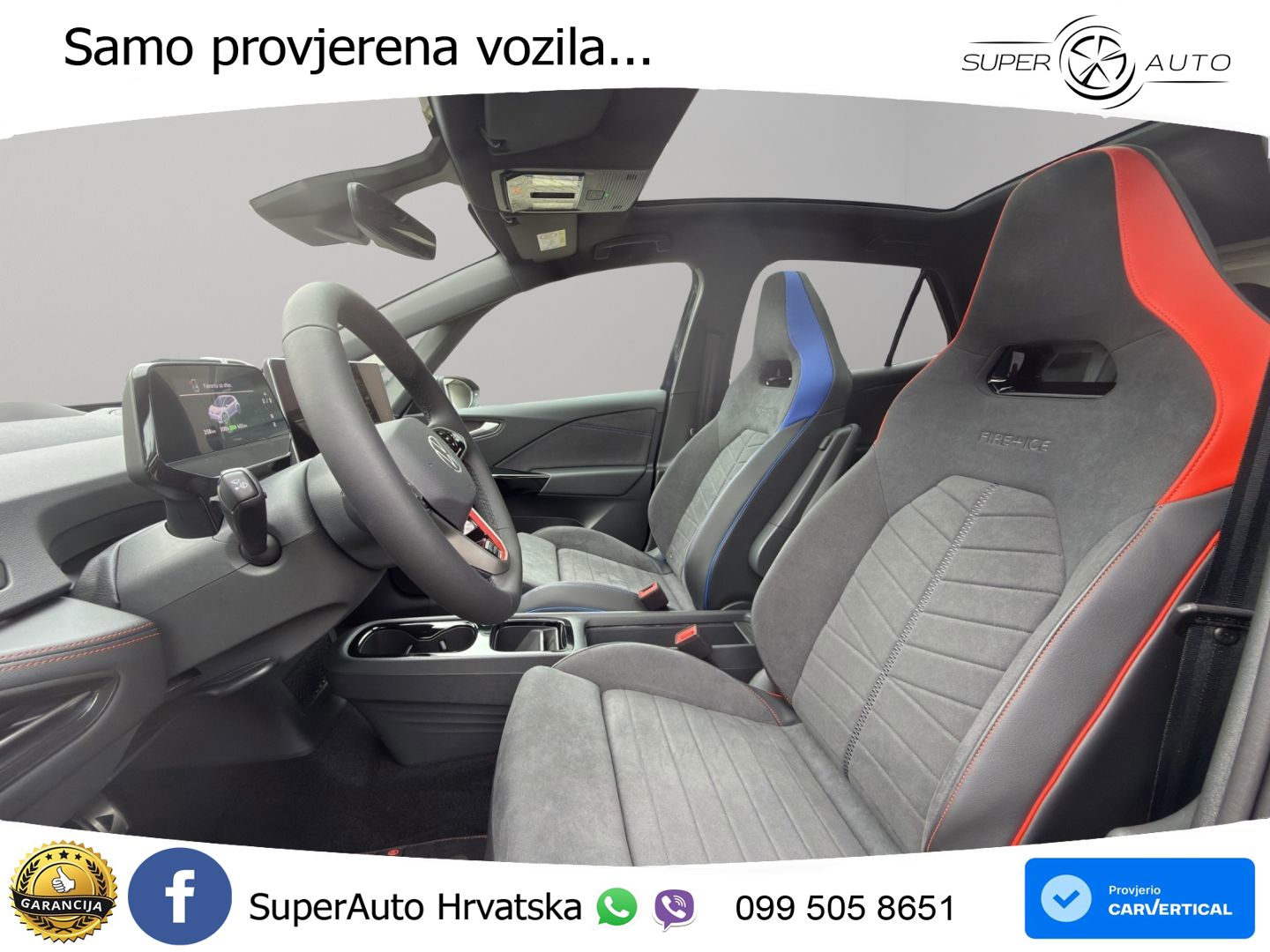 Volkswagen ID.3 GTX Performance 84 kWh (326 KS) LED+GR SJED+ACC
