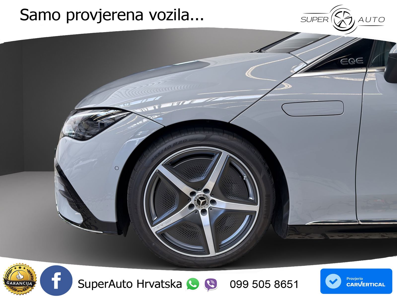 Mercedes EQE 350 98 kWh (292 KS) 4MATIC