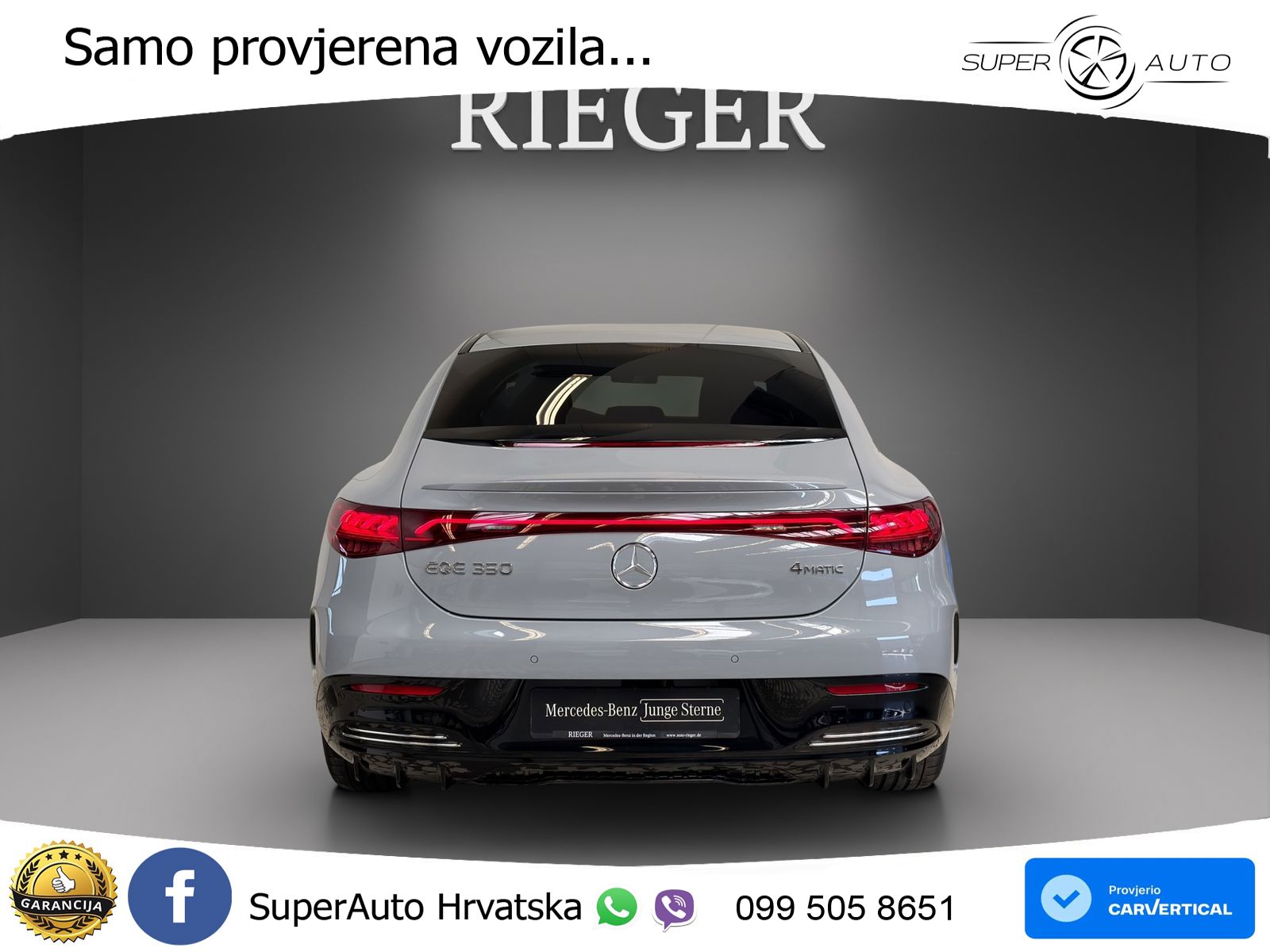 Mercedes EQE 350 98 kWh (292 KS) 4MATIC