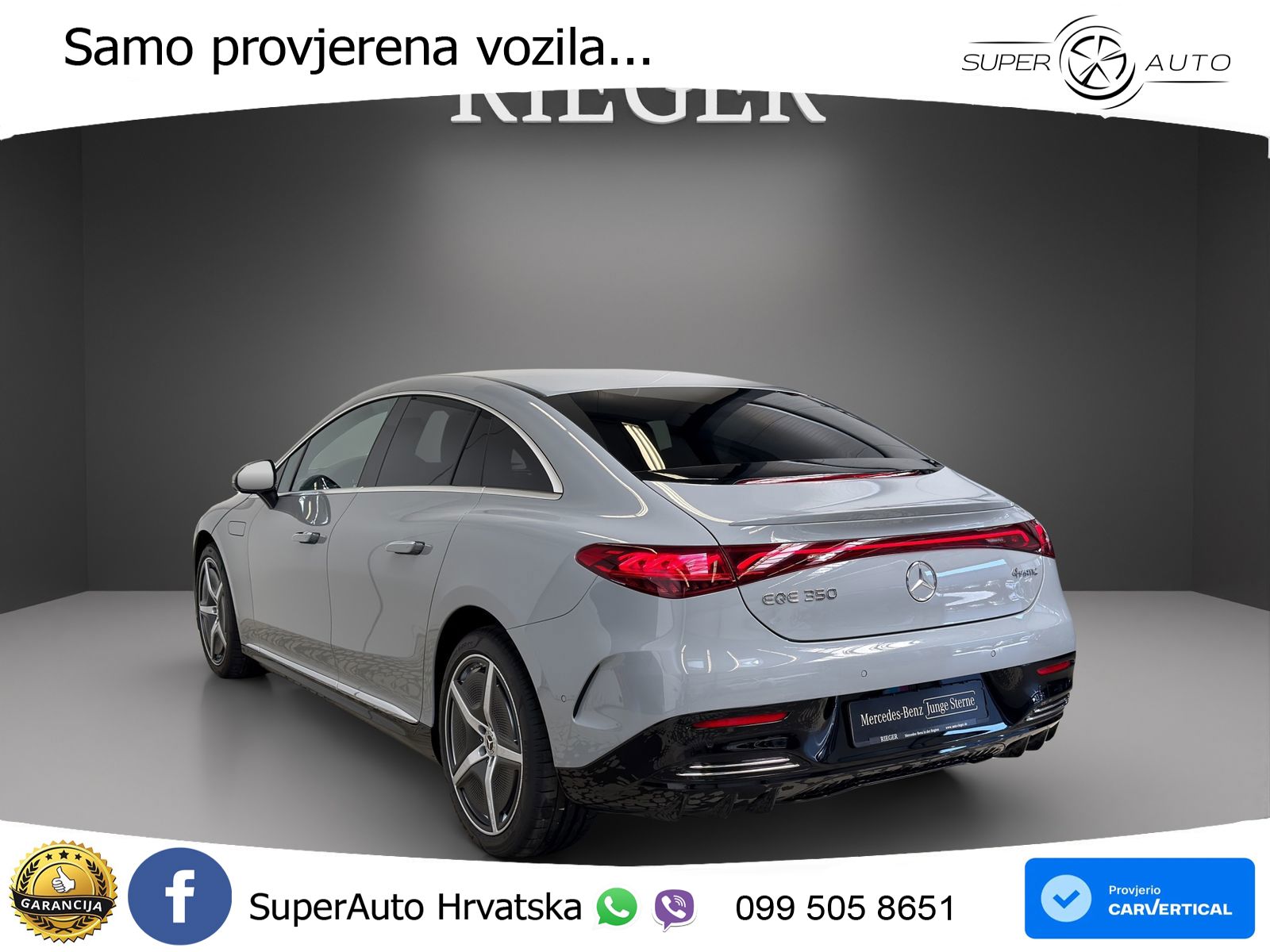 Mercedes EQE 350 98 kWh (292 KS) 4MATIC