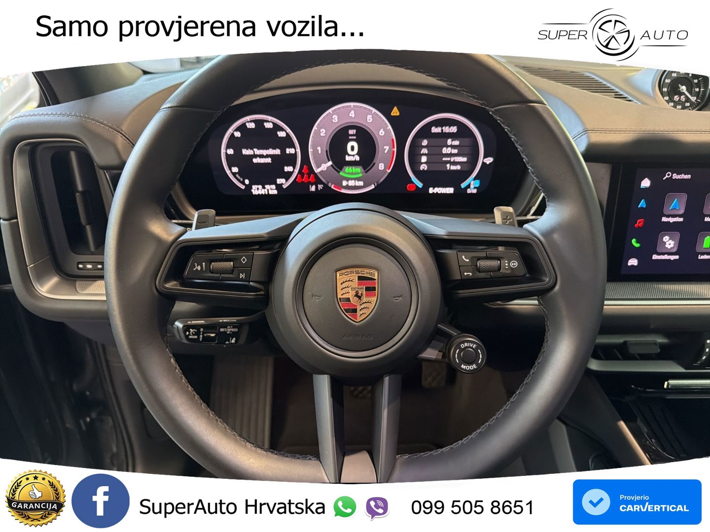 Porsche Cayenne 3.0 V6 (470 KS) E-Hybrid Tiptronic S
