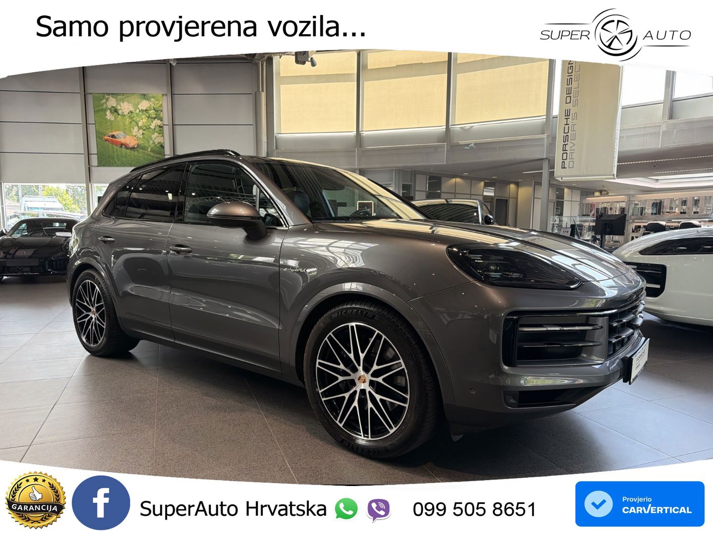 Porsche Cayenne 3.0 V6 (470 KS) E-Hybrid Tiptronic S