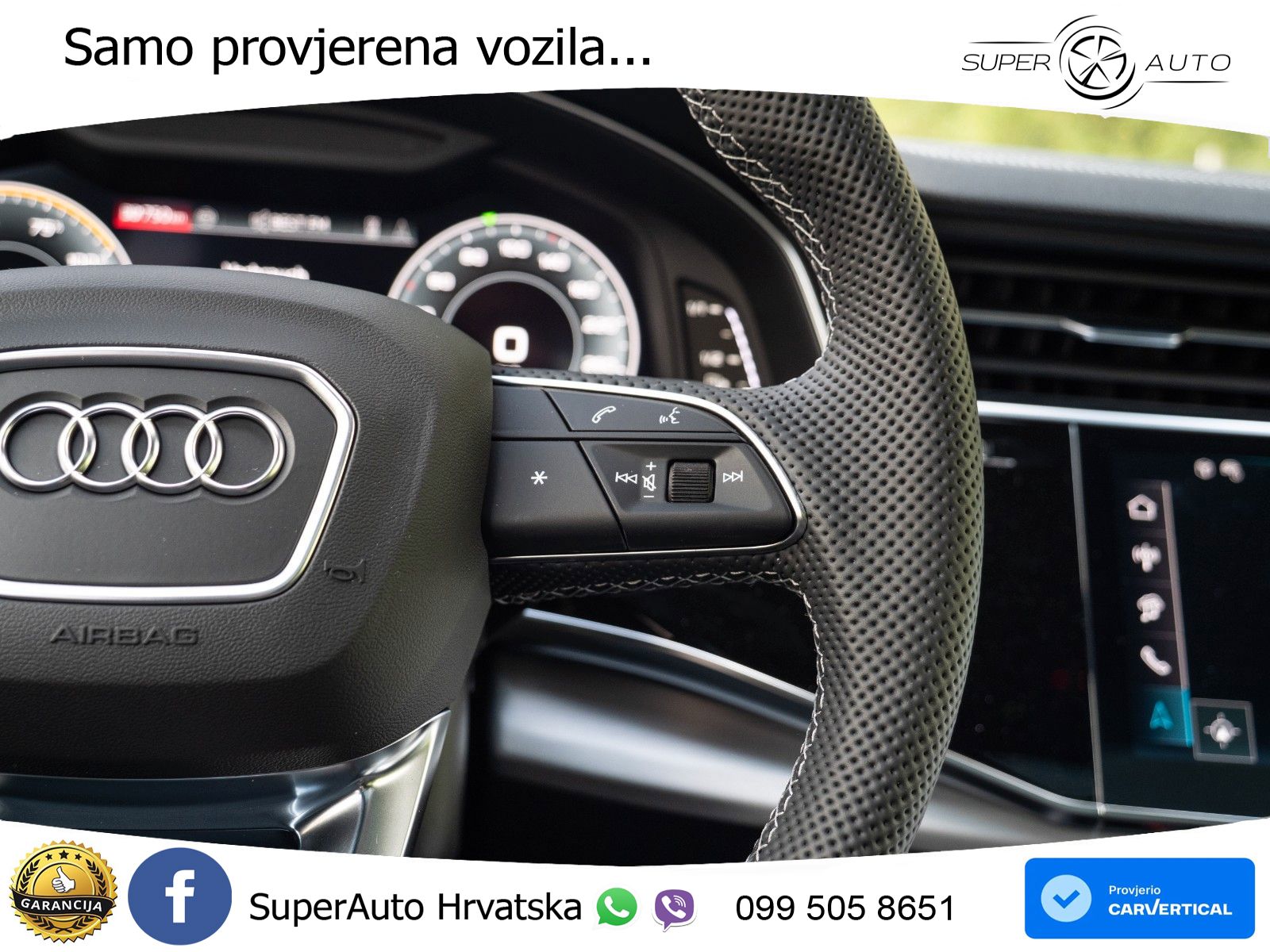 Audi Q8 60 TFSIe V6 (490 KS) quattro Tiptronic S line 489 KS LED+GR SJED+ACC