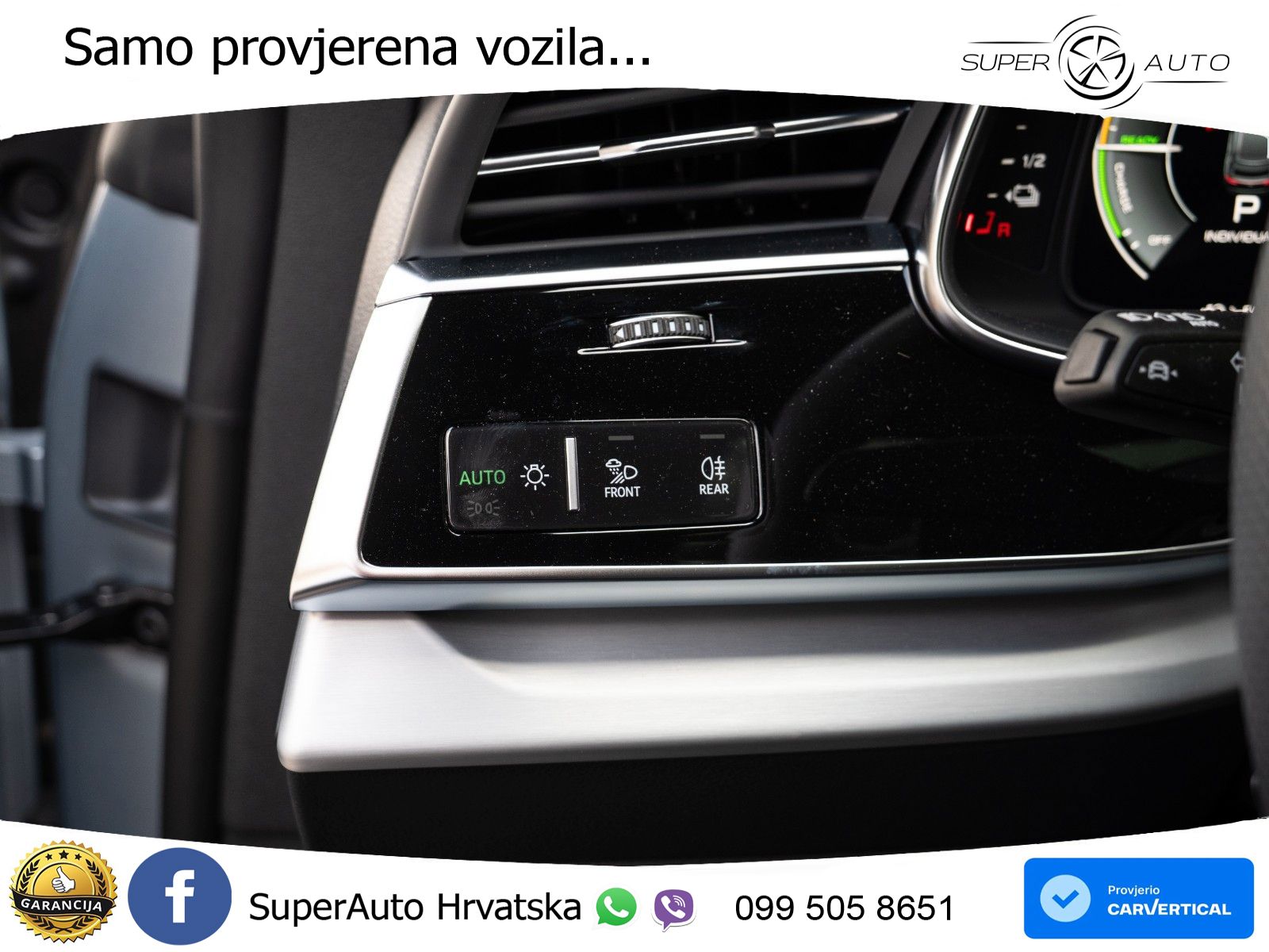 Audi Q8 60 TFSIe V6 (490 KS) quattro Tiptronic S line 489 KS LED+GR SJED+ACC