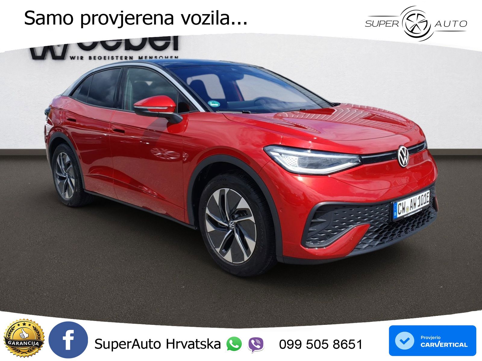 Volkswagen ID.5 Pro 82 kWh (286 KS) LED+GR SJED+ACC