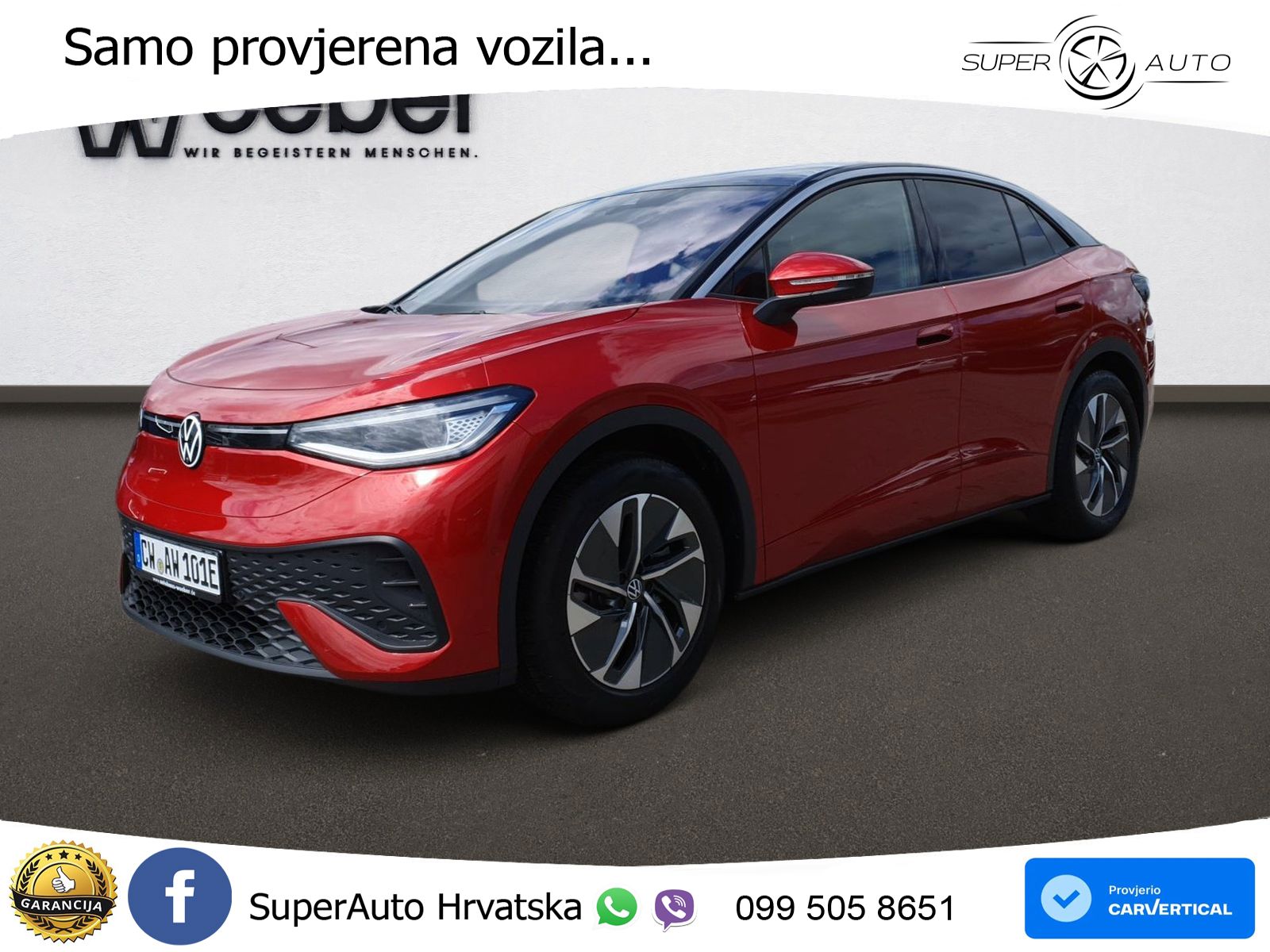 Volkswagen ID.5 Pro 82 kWh (286 KS) LED+GR SJED+ACC