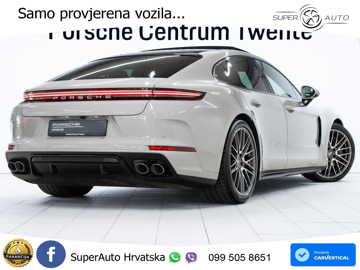 Porsche Panamera 4 2.9 V6 (470 KS) E-Hybrid PDK MATRIX+GR SJED+KAM