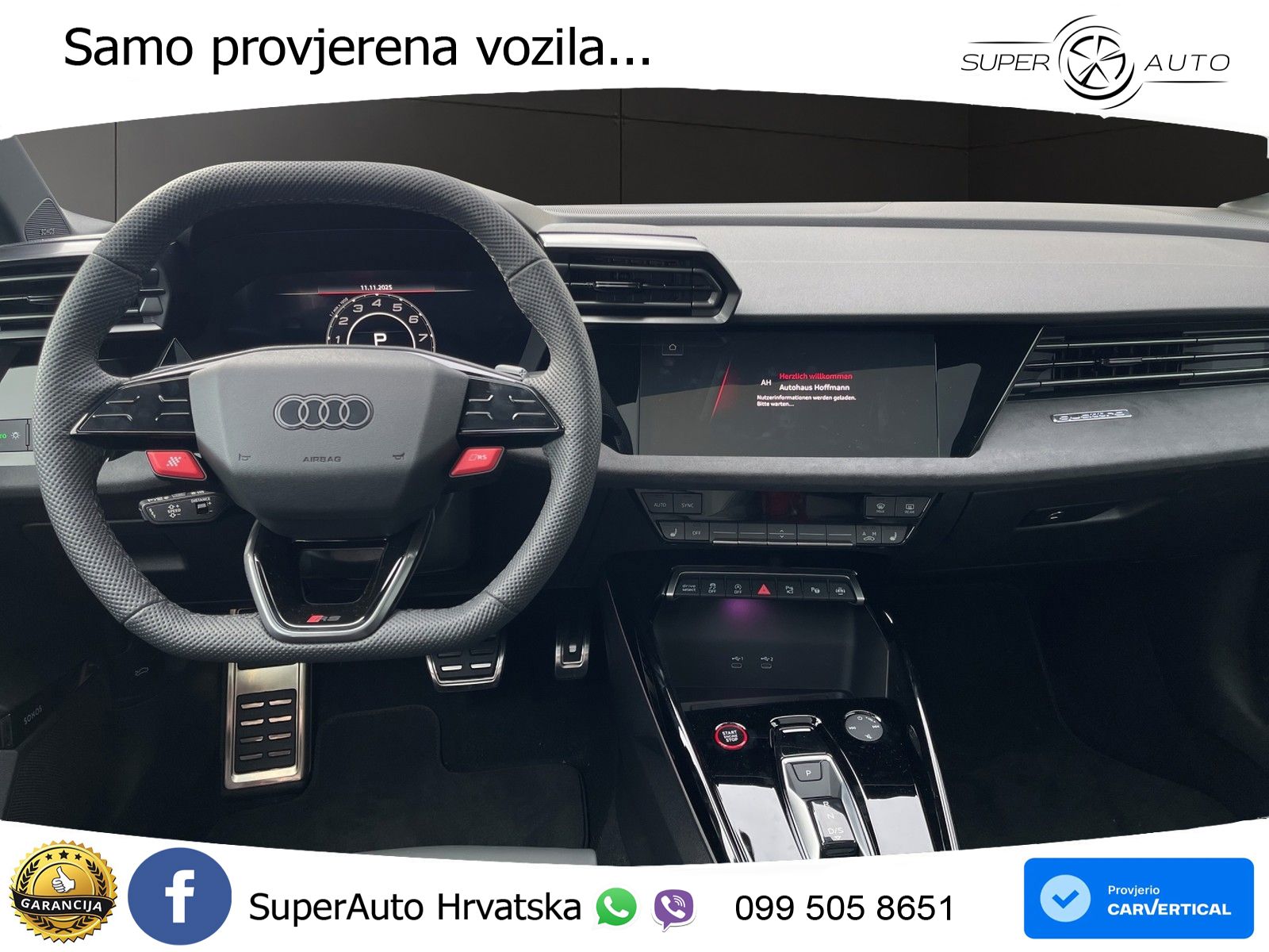 Audi RS3 Sportback 2.5 TFSI (400 KS) quattro S tronic LED+GR SJED+ACC