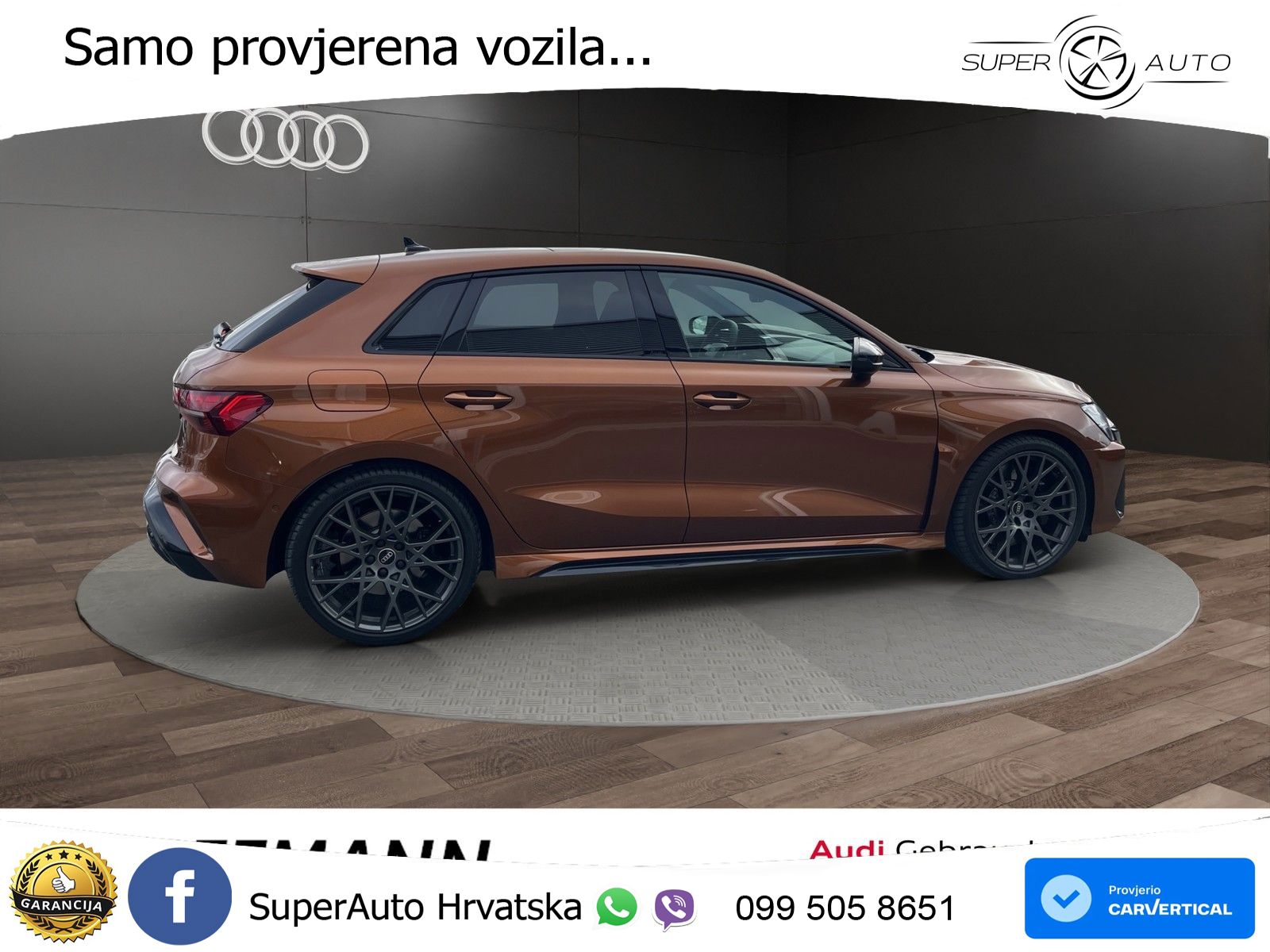 Audi RS3 Sportback 2.5 TFSI (400 KS) quattro S tronic LED+GR SJED+ACC
