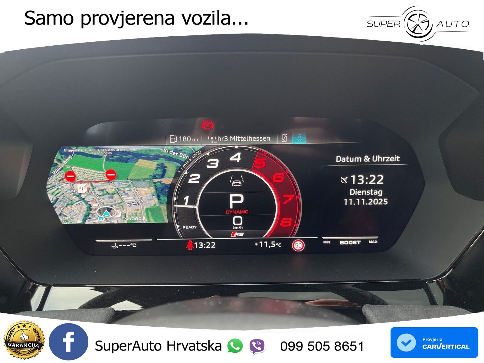 Audi RS3 Sportback 2.5 TFSI (400 KS) quattro S tronic LED+GR SJED+ACC