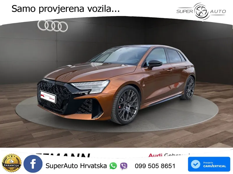 Audi RS3 Sportback 2.5 TFSI (400 KS) quattro S tronic LED+GR SJED+ACC