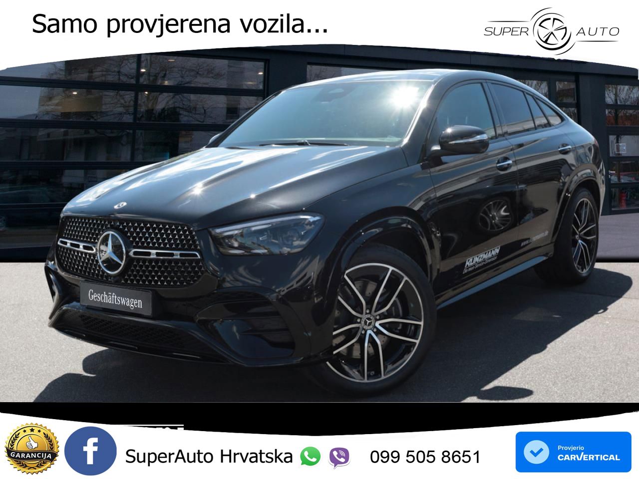 Mercedes GLE Coupe 450d (367 KS) EQ Boost 4MATIC 9G-TRONIC AMG LED+GR SJED+ACC