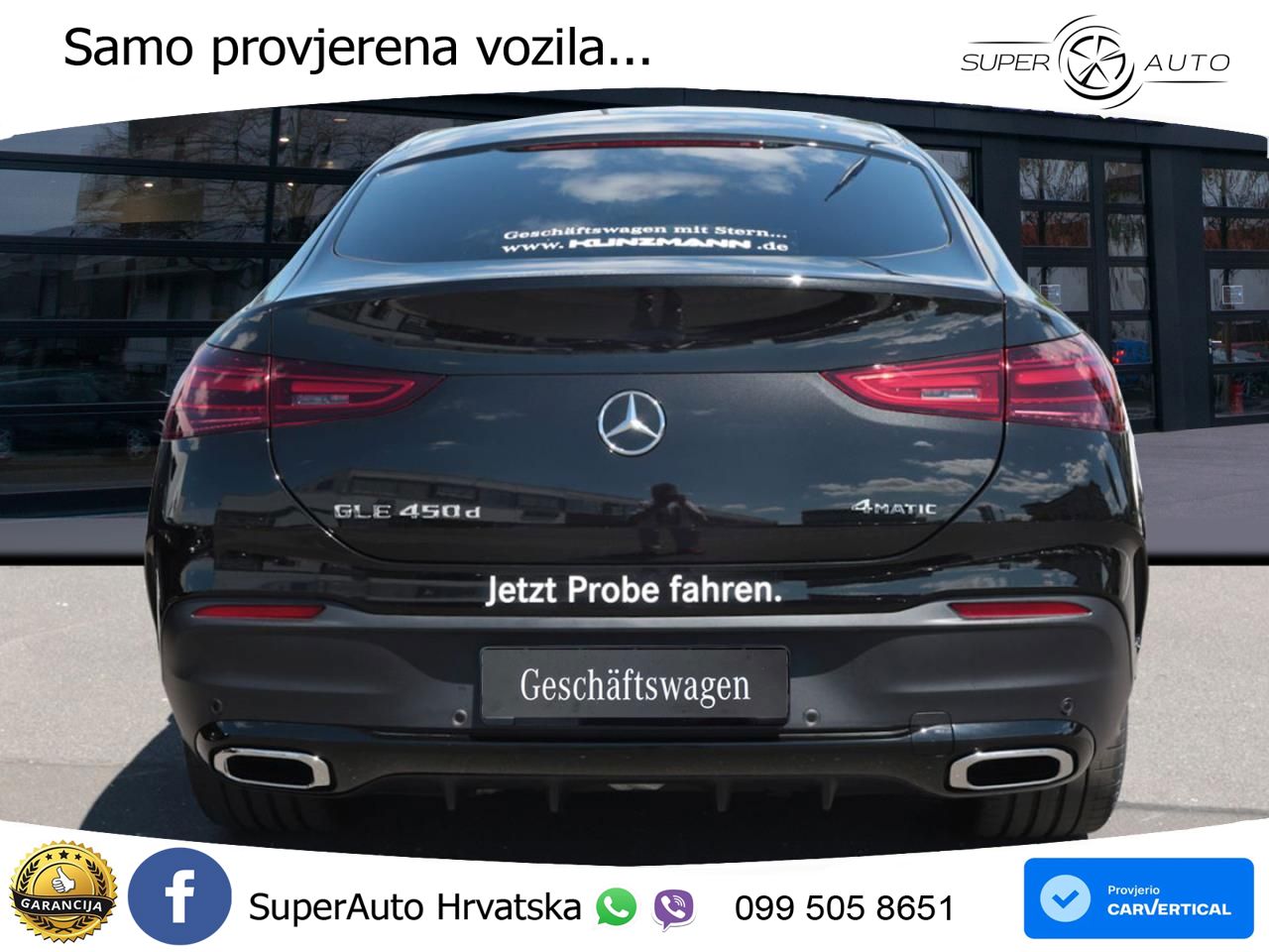 Mercedes GLE Coupe 450d (367 KS) EQ Boost 4MATIC 9G-TRONIC AMG LED+GR SJED+ACC