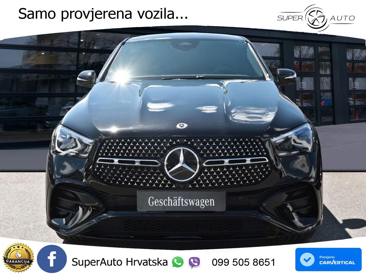 Mercedes GLE Coupe 450d (367 KS) EQ Boost 4MATIC 9G-TRONIC AMG LED+GR SJED+ACC