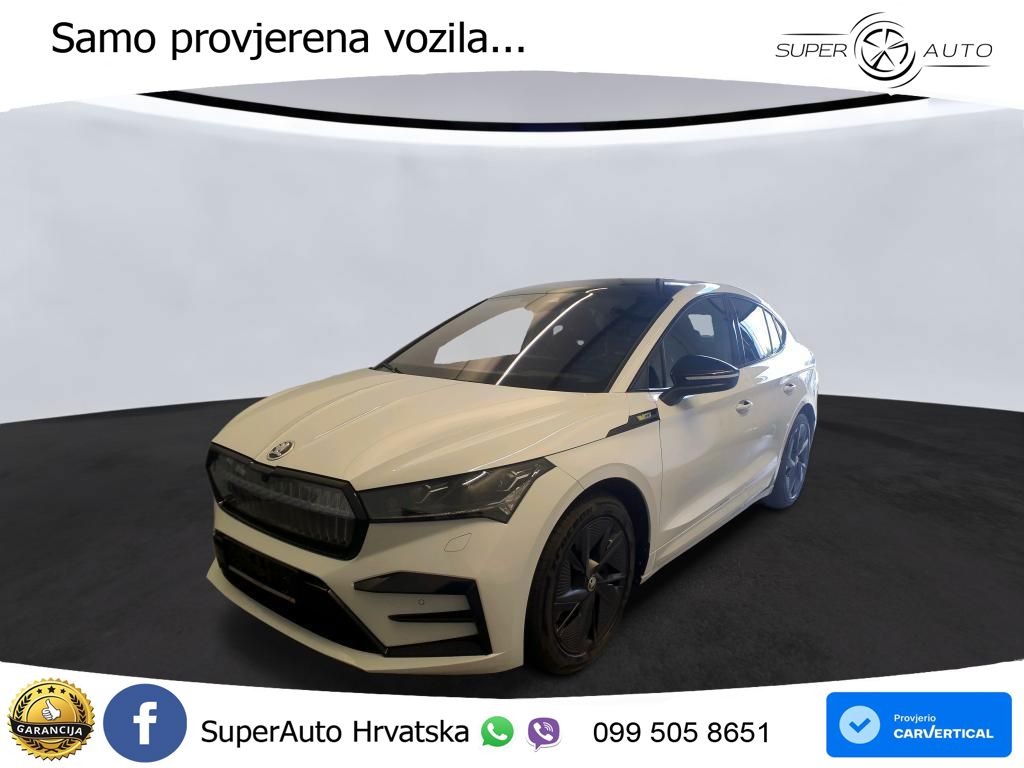 Škoda Enyaq Coupe iV RS 82 kWh (299 KS) AWD Lounge LED+GR SJED+ACC
