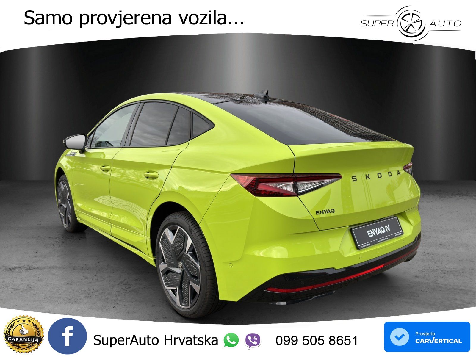 Škoda Enyaq Coupe iV RS 82 kWh (340 KS) AWD LED+GR SJED+ACC