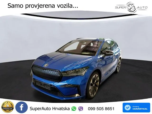 Škoda Enyaq iV 80 82 kWh (204 KS) SportLine LED+GR SJED+ACC