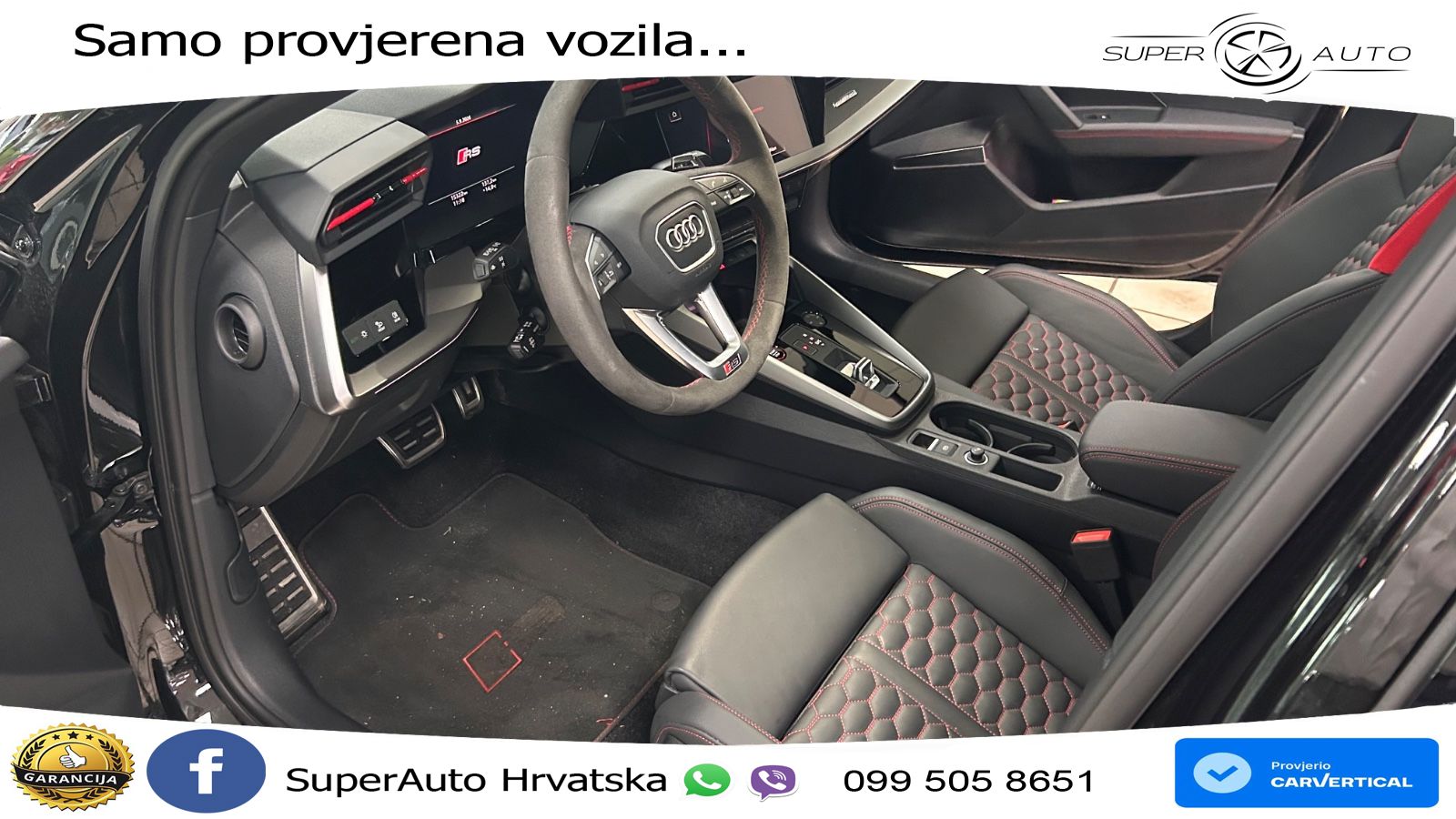 Audi RS3 Sedan 2.5 TFSI (400 KS) quattro S tronic LED+ACC