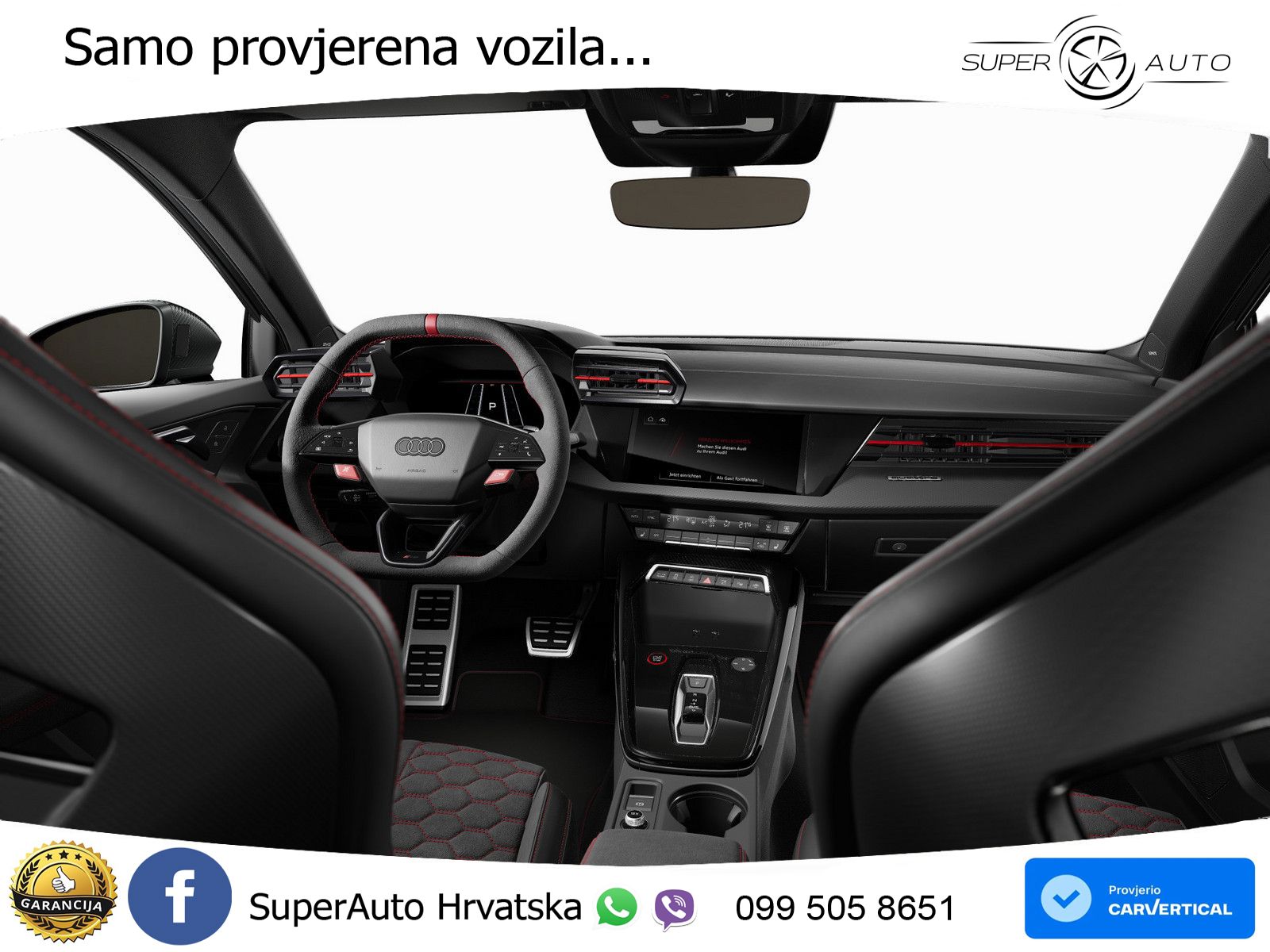 Audi RS3 Sedan 2.5 TFSI (400 KS) quattro S tronic LED+GR SJED+ACC