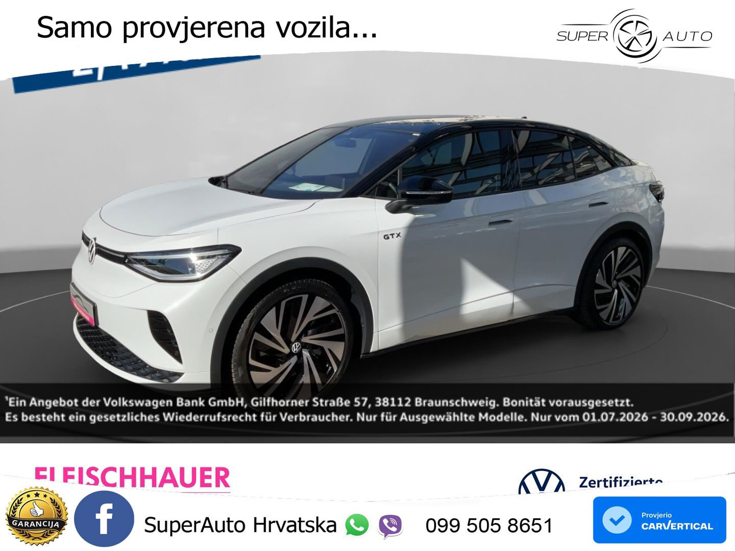 Volkswagen ID.5 GTX 84 kWh (340 KS) 4MOTION