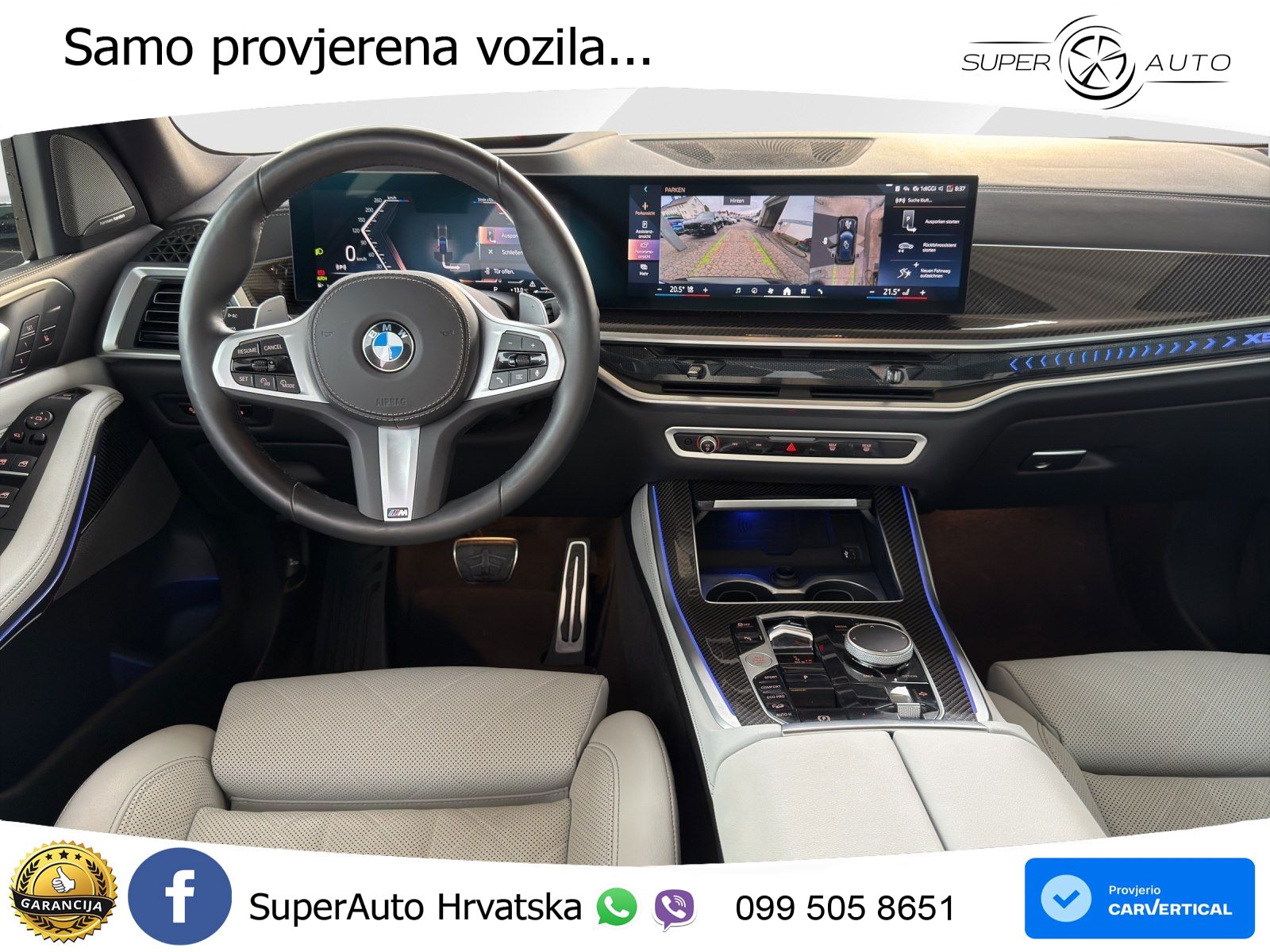 BMW X5 30d (298 KS) xDrive Steptronic M Sport LED+GR SJED+ACC
