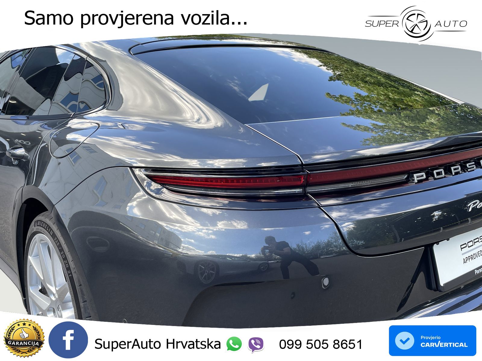 Porsche Panamera 4S 2.9 V6 (544 KS) E-Hybrid PDK ACC+HEAD+4xGR SJED+360+PANO