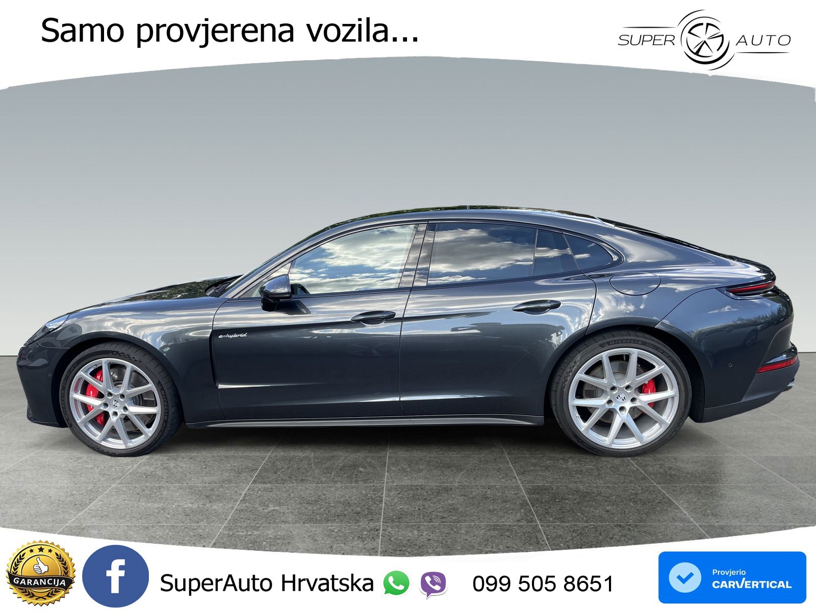 Porsche Panamera 4S 2.9 V6 (544 KS) E-Hybrid PDK ACC+HEAD+4xGR SJED+360+PANO