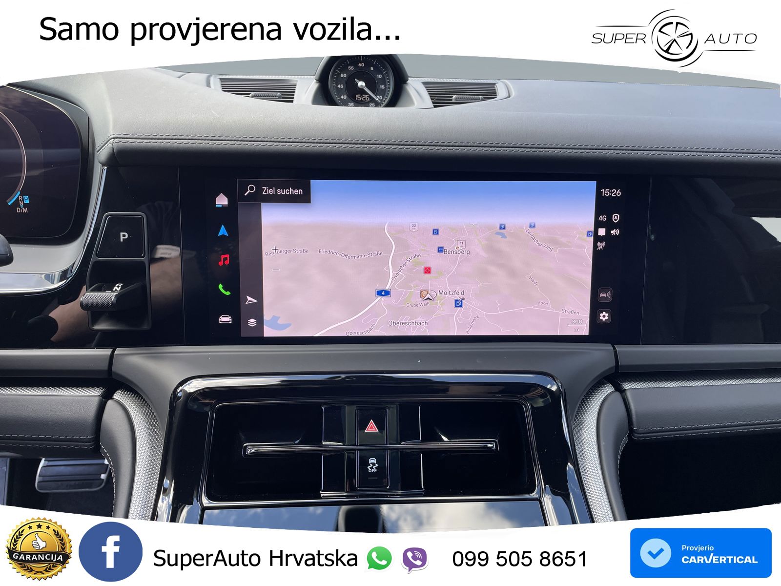 Porsche Panamera 4S 2.9 V6 (544 KS) E-Hybrid PDK ACC+HEAD+4xGR SJED+360+PANO