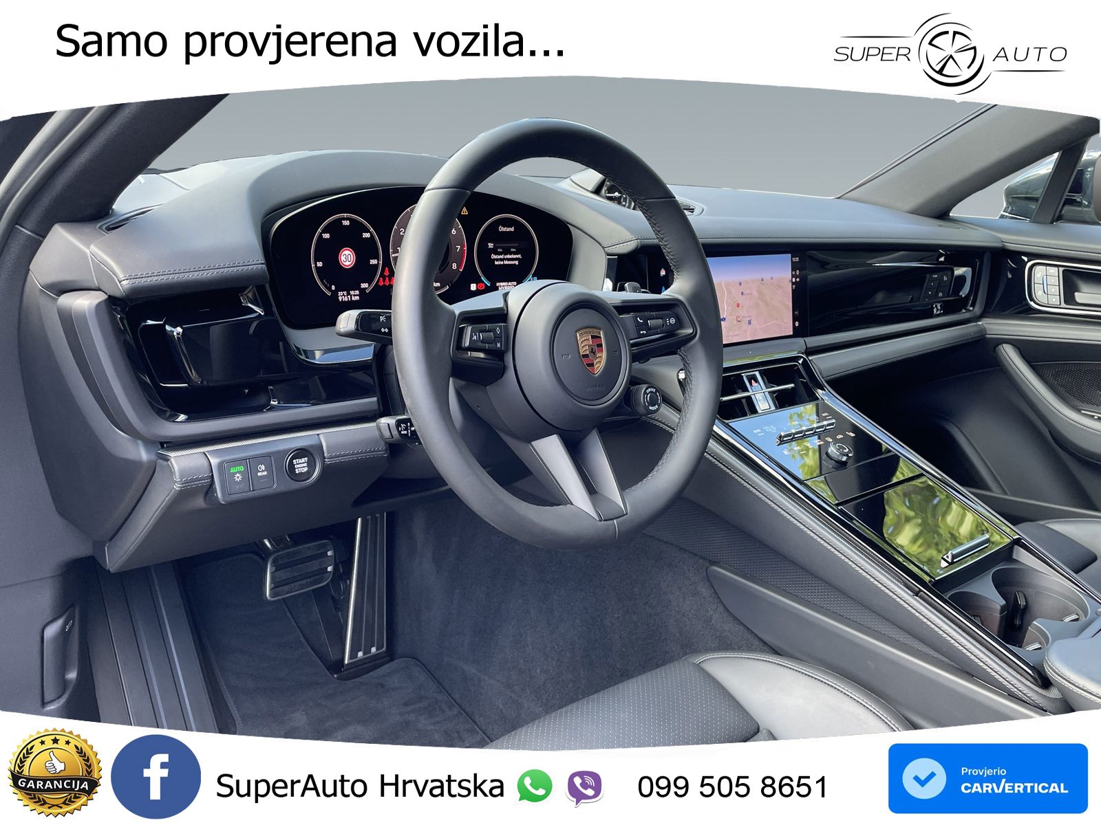 Porsche Panamera 4S 2.9 V6 (544 KS) E-Hybrid PDK ACC+HEAD+4xGR SJED+360+PANO