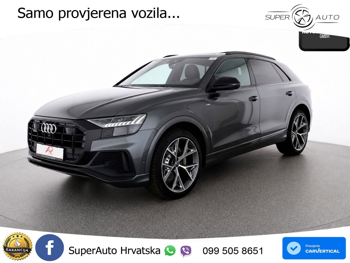 Audi Q8 50 TDI V6 (286 KS) quattro Tiptronic