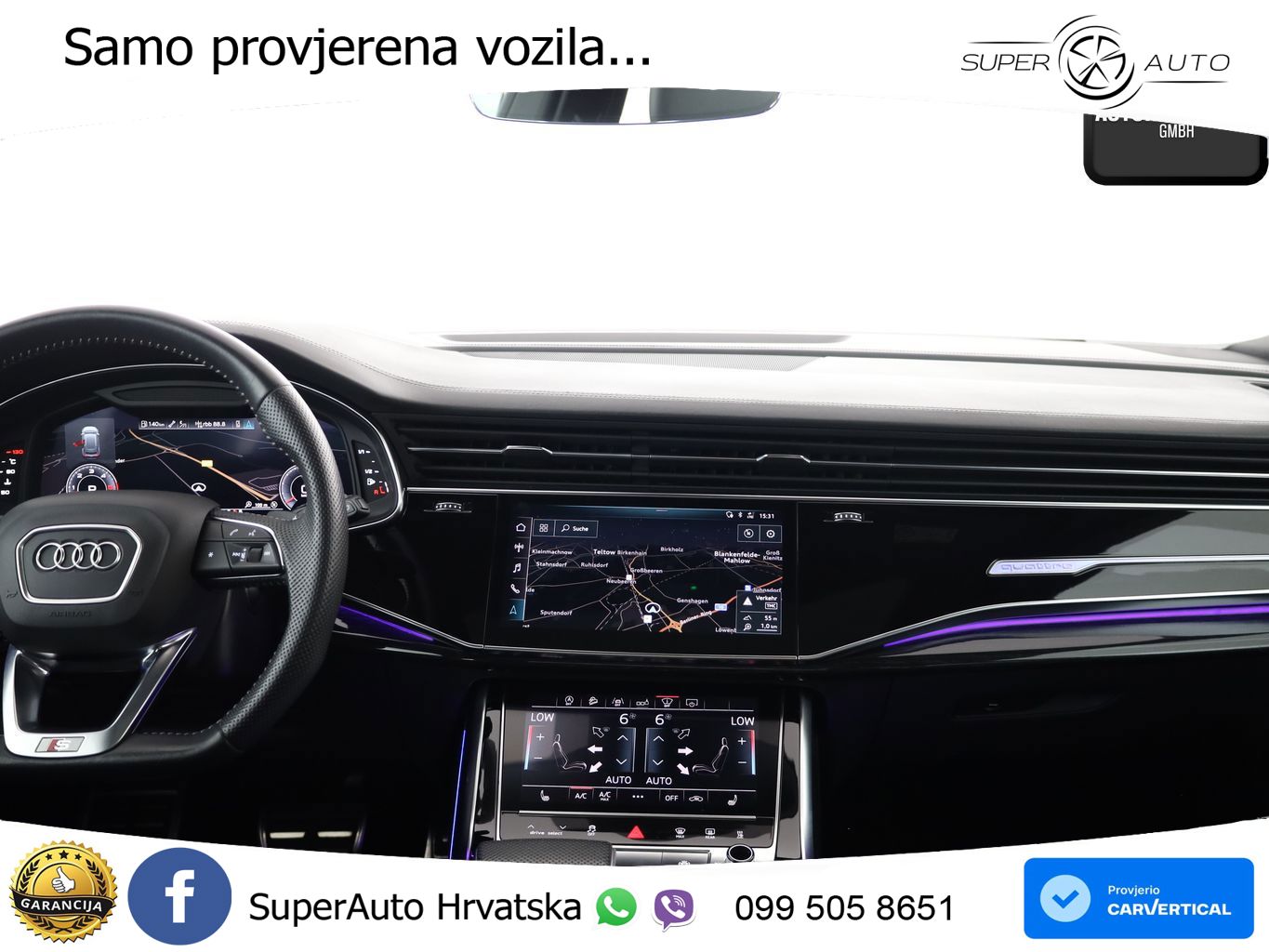 Audi Q8 50 TDI V6 (286 KS) quattro Tiptronic