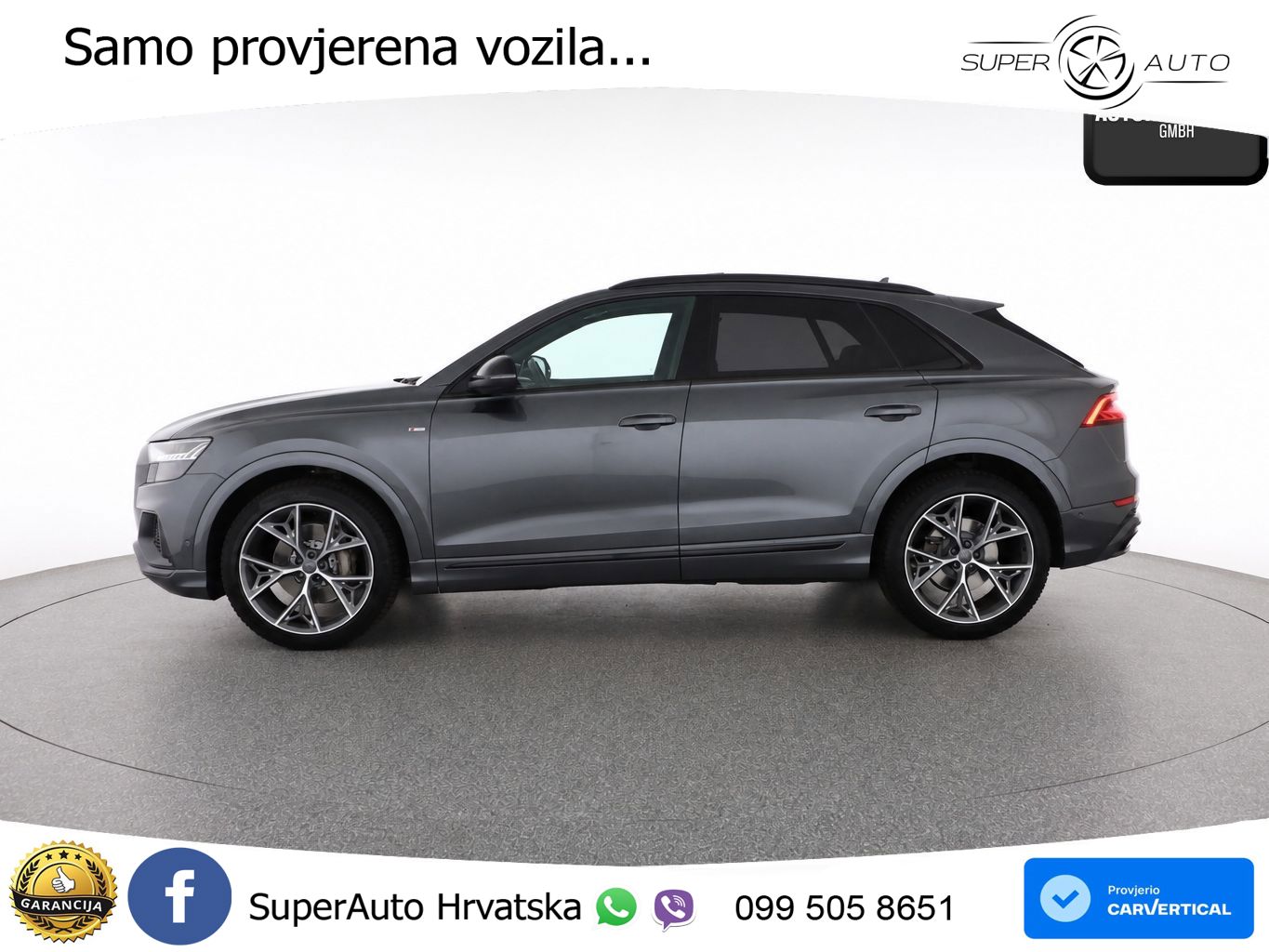 Audi Q8 50 TDI V6 (286 KS) quattro Tiptronic