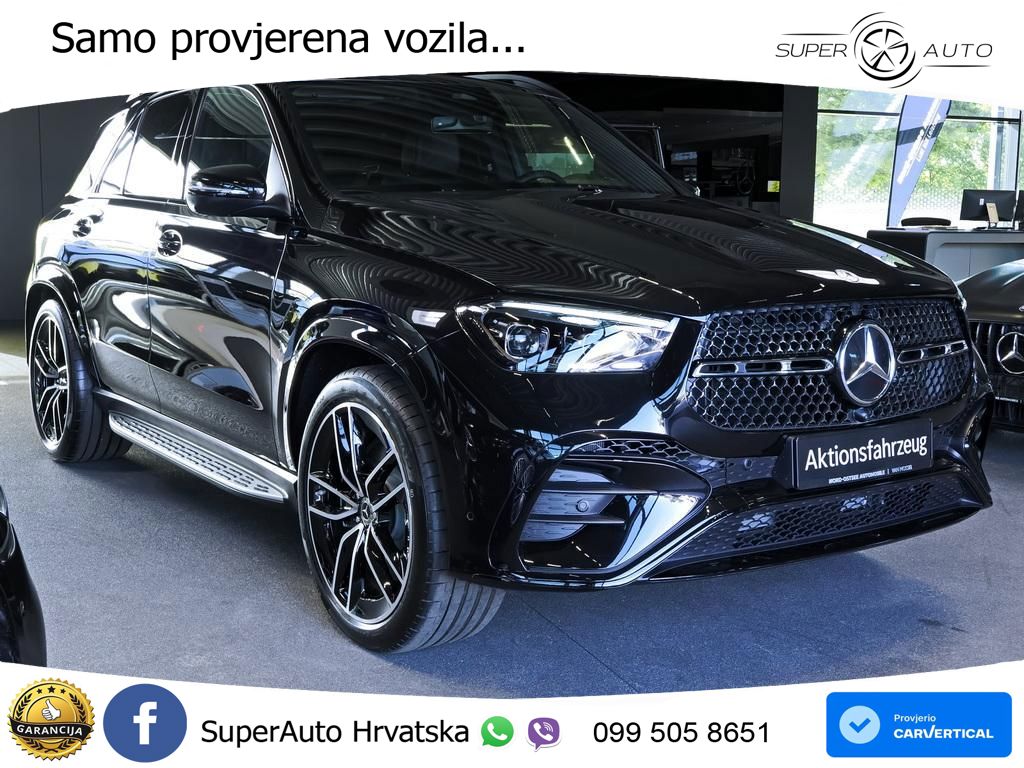 Mercedes GLE 450d (367 KS) EQ Boost 4MATIC 9G-TRONIC AMG LED+GR SJED+ACC