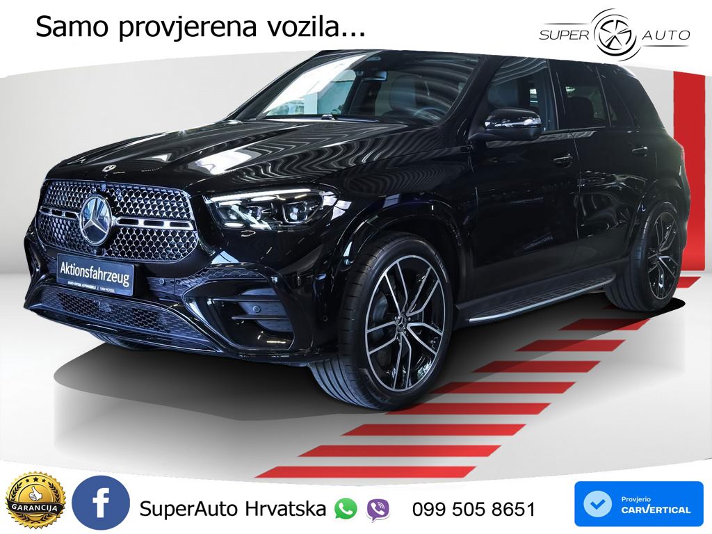 Mercedes GLE 450d (367 KS) EQ Boost 4MATIC 9G-TRONIC AMG LED+GR SJED+ACC