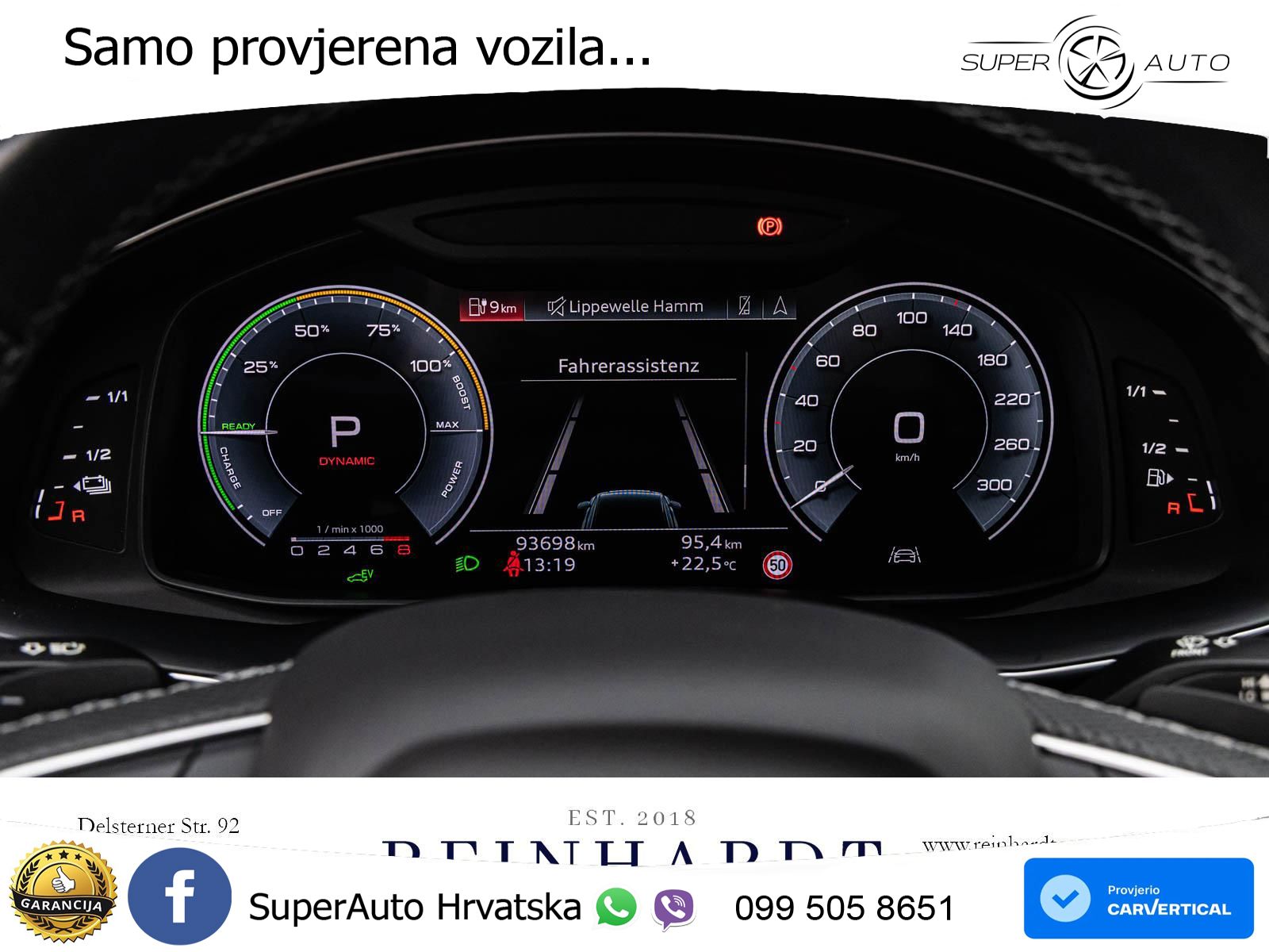Audi Q8 60 TFSIe V6 (462 KS) quattro Tiptronic 2x S line