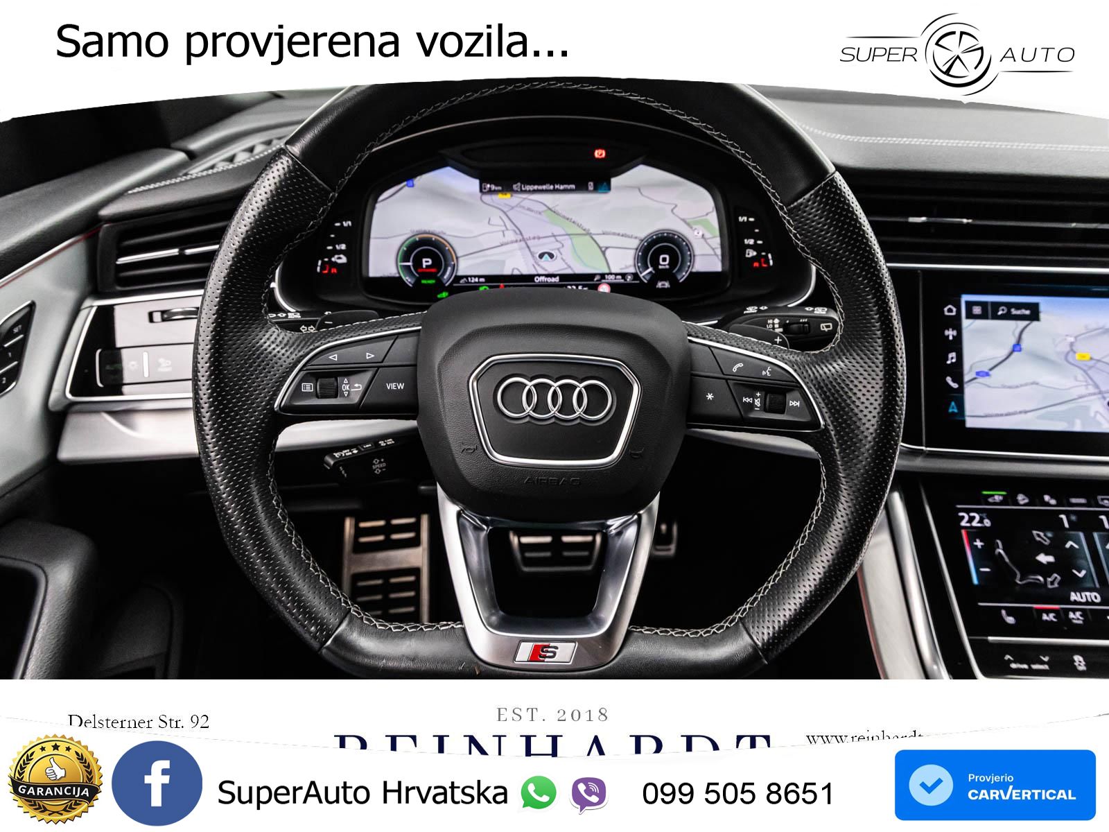 Audi Q8 60 TFSIe V6 (462 KS) quattro Tiptronic 2x S line
