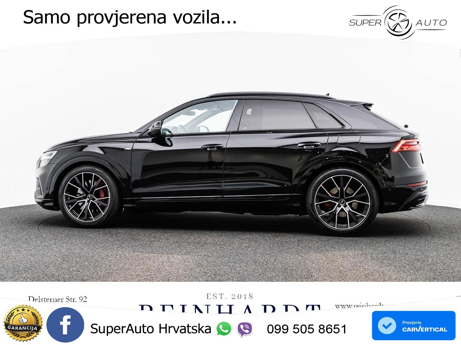 Audi Q8 60 TFSIe V6 (462 KS) quattro Tiptronic 2x S line