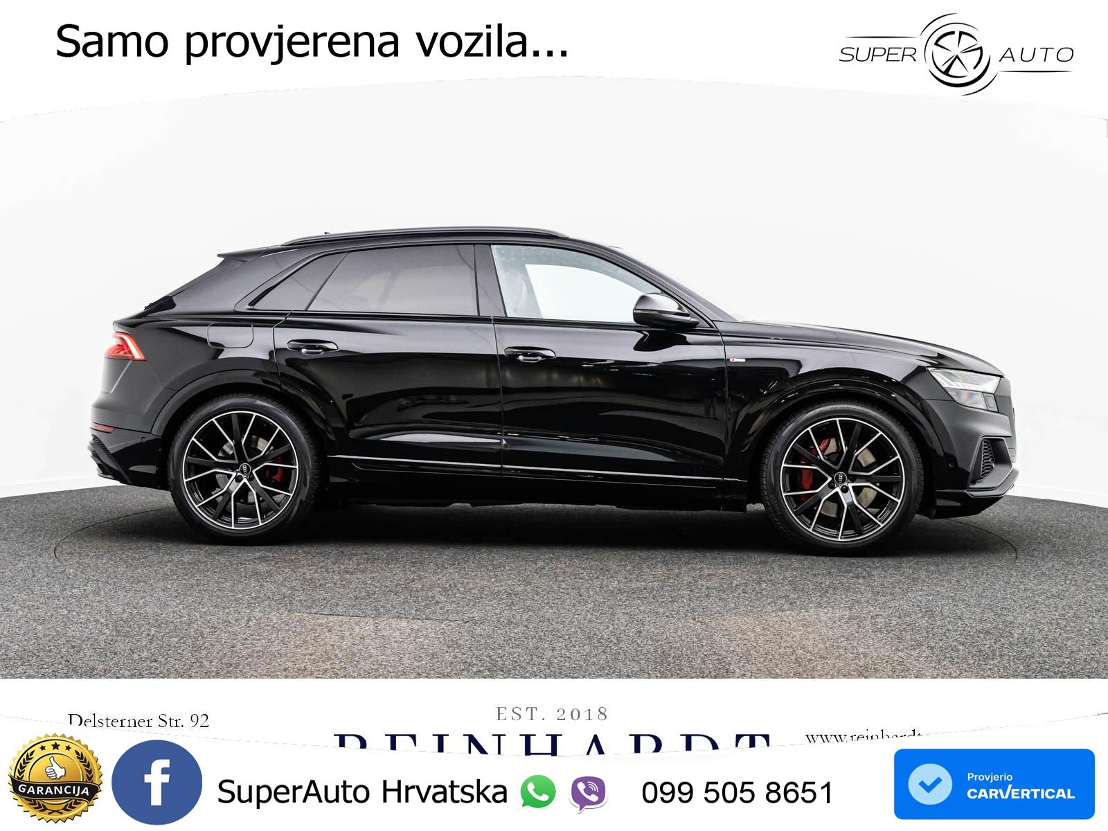 Audi Q8 60 TFSIe V6 (462 KS) quattro Tiptronic 2x S line