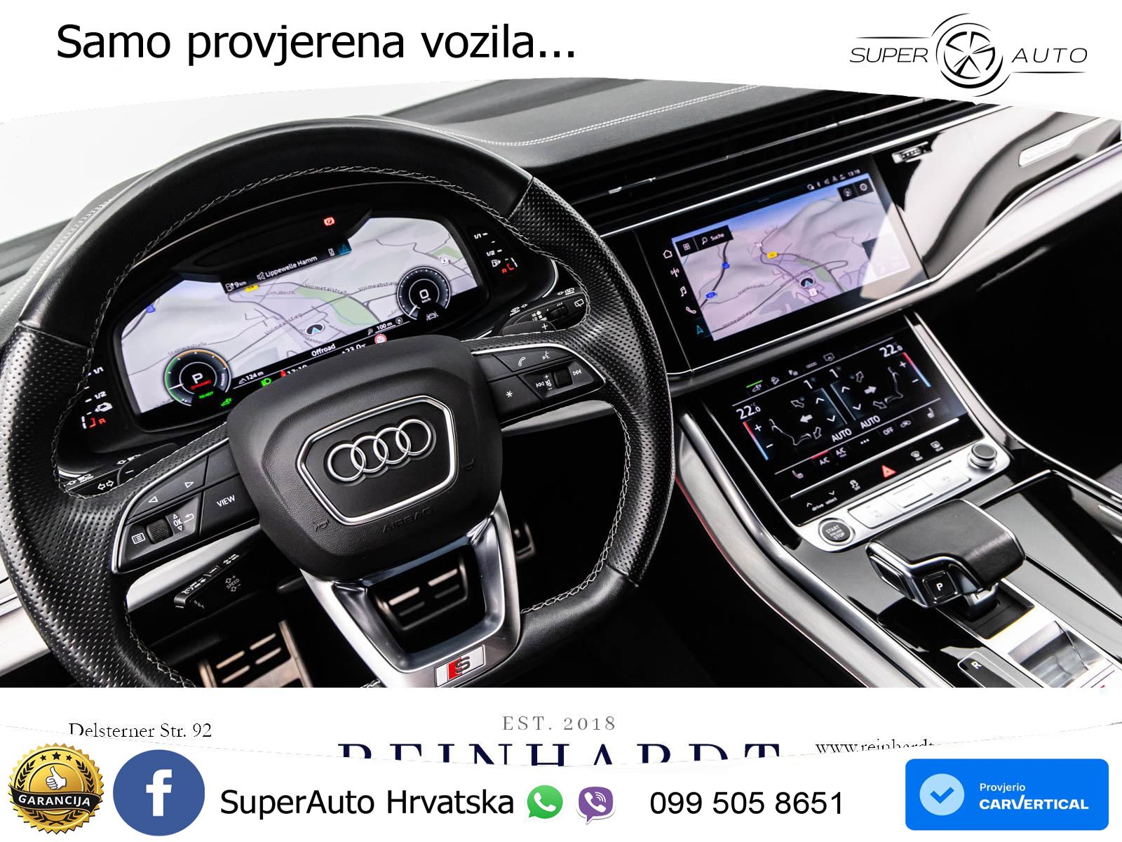 Audi Q8 60 TFSIe V6 (462 KS) quattro Tiptronic 2x S line