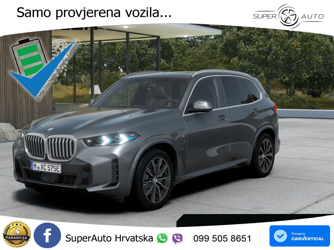 BMW X5 50e (490 KS) xDrive Steptronic LED+GR SJED+ACC