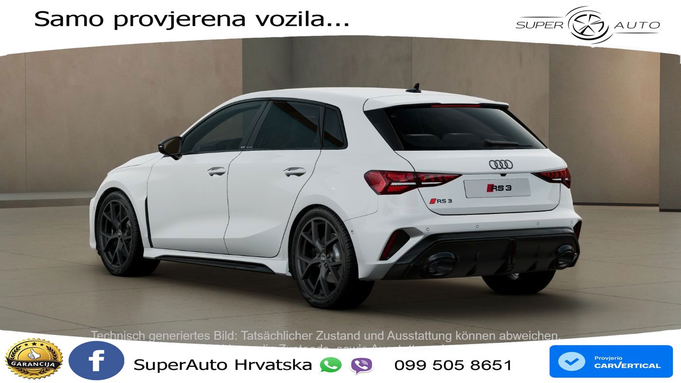 Audi RS3 Sedan 2.5 TFSI (400 KS) quattro S tronic LED+ACC
