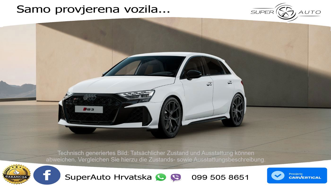 Audi RS3 Sedan 2.5 TFSI (400 KS) quattro S tronic LED+ACC