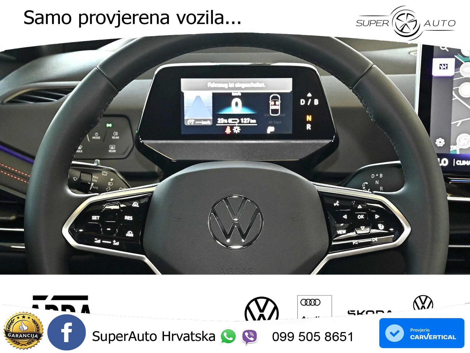 Volkswagen ID.3 GTX Performance 84 kWh (326 KS) LED+GR SJED+ACC