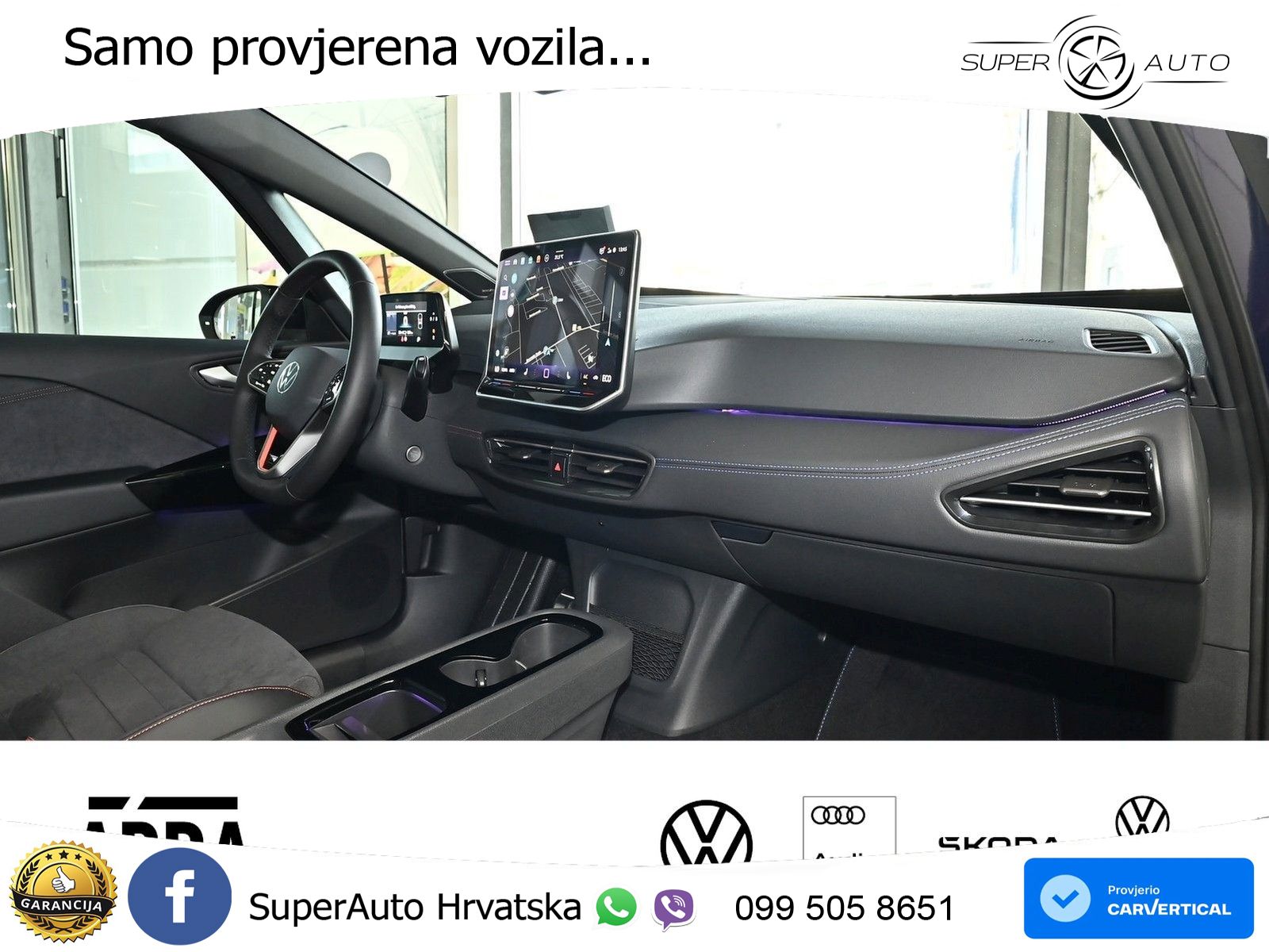 Volkswagen ID.3 GTX Performance 84 kWh (326 KS) LED+GR SJED+ACC
