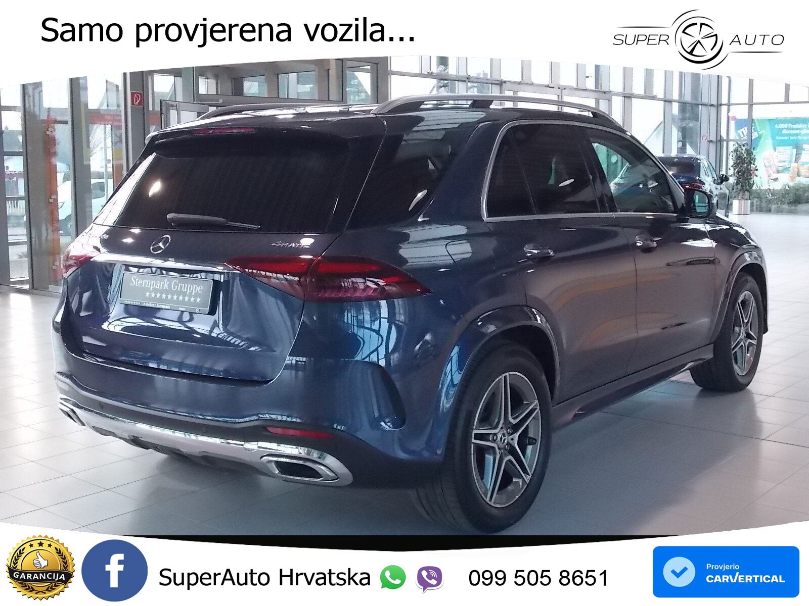 Mercedes GLE 350de (333 KS) 4MATIC 9G-TRONIC AMG ZRAČNI+ACC+GR SJED+KAM